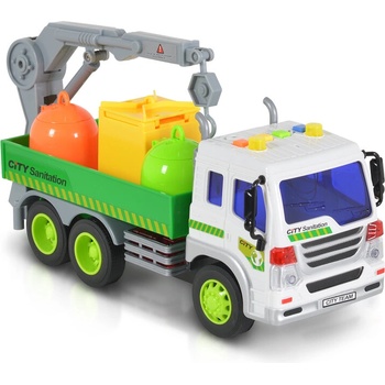 Moni 1: 16 Камион с контейнери и кран wy320c