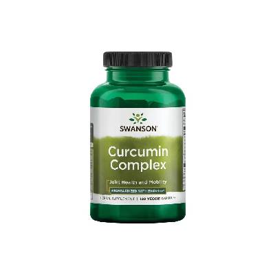 Swanson Curcumin Complex, kurkuminový komplex, 350 mg, 120 kapsúl Výživový doplnok