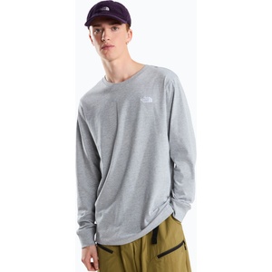 The North Face Мъжка трекинг блуза с дълъг ръкав The North Face Evolution Simple Dome Regular LS Tee tnf pale grey heather