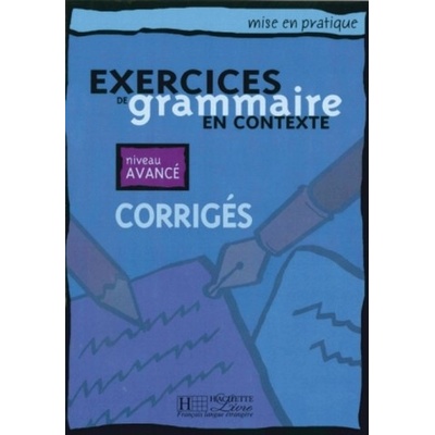 Corrigés - Niveau avancé