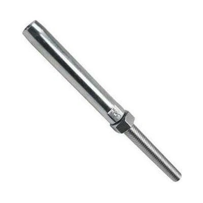 Nerezová lanová koncovka se závitem Lano - průměr: 4 mm, Závit: M 8