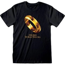 Imago tričko Pán prstenů Prsten moci černé