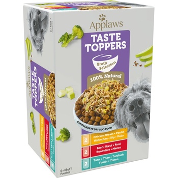 Applaws Taste Toppers Broth Multipack 6 x 85 g