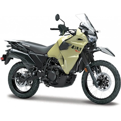 MaistoMotocykl Kawasaki KLR® 650 Khaki černá 1:18