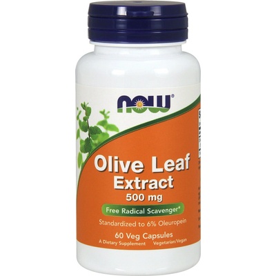 Now Foods Foods Olive Leaf Extract 500 mg 60 kapslí