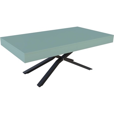 IVM BG Разтегателна маса Тоскана с повдигащ механизъм - зелен дъск блу