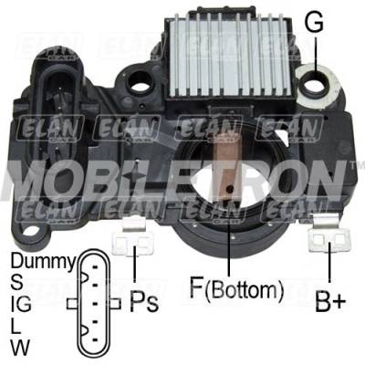 Regulátor alternátoru Mitsubishi A4TA8191 / 6100713F