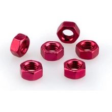 Matky PUIG ANODIZED 0763R červená M5 (6pcs)