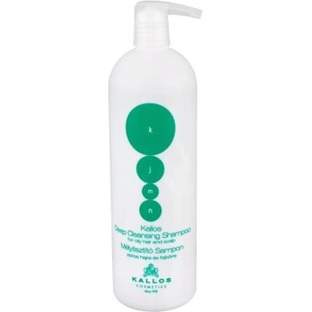 Kallos Cosmetics KJMN Deep Cleansing Shampoo Šampón pre mastné vlasy a pokožku hlavy 1000 ml