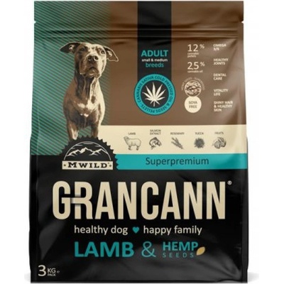 Grancann Adult Small & Medium Lamb 3 kg