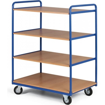 Prepravný vozík policový Biedrax PV4093 - 100 x 70 cm