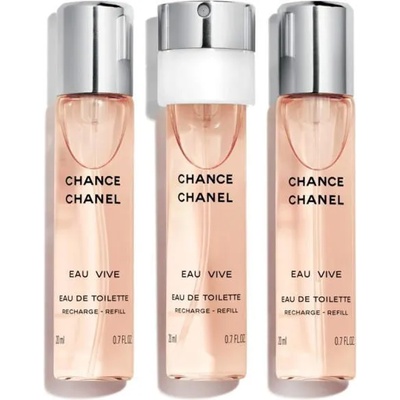 CHANEL Chance Eau Vive (Refills) EDT 3x20 ml