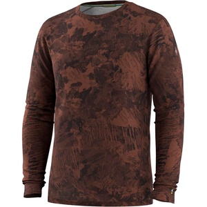 Smartwool Мъжко мериносово термобельо Smartwool Classic All-Season Merino Base Layer L/S Boxed Merino base layer - Sable Brown Mountain (015-1633-0812)