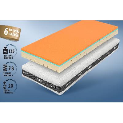 Tropico Matrace Super Fox Visco 20 cm Classic Rozměr: 100 x 200 cm, Výška: 20 cm