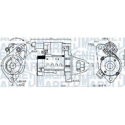 Startér MAGNETI MARELLI 063721642610