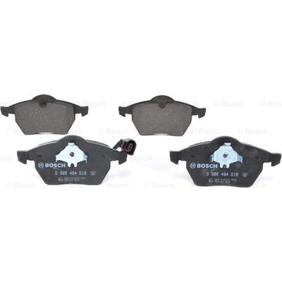 BOSCH Sada brzdových platničiek kotúčovej brzdy 0986494018