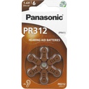 Panasonic baterie do naslouchadel 6ks PR312(41)/6LB