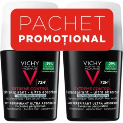 Vichy Control Extrem 72H roll-on 2x50 ml