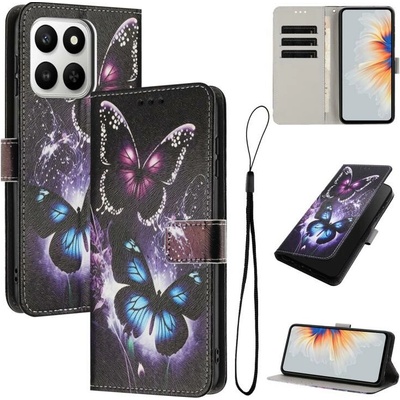VSECHNONAMOBIL 126625 ART Peněženkový kryt pro Honor 400 Smart 5G / Honor X7d BUTTERFLIES – Zboží Živě