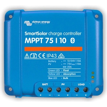 Victron Energy MPPT regulátor nabíjania Victron Energy SmartSolar 75V 10A