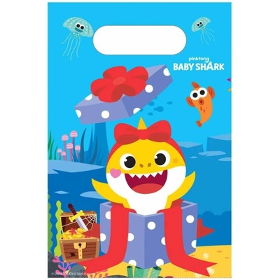 Party tašky Baby Shark 8 ks