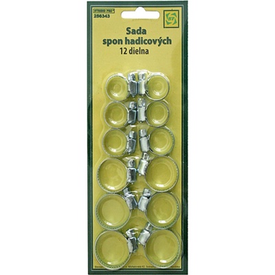 STREND PRO Sada upínacích spon Strend Pro HC612, 12 dielna, na hadicu