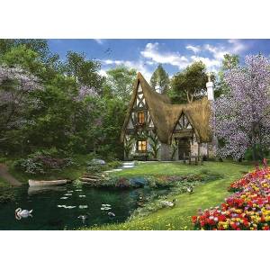 Anatolian - Puzzle Davison: Spring Lake Cottage - 3 000 piese