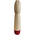 Sensual Секс вибратор Медицински силикон "blanc tulip" 21 см