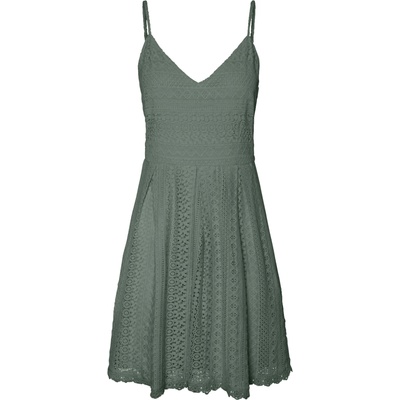 VERO MODA Лятна рокля 'Honey' зелено, размер XL