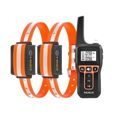 Rojeco PD5291000m Výcvikový obojok pre psov s 2 obojkami
