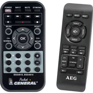 GENERAL Aeg bss4815, bss4814 - дистанционно управление дубликат (bss4815, bss4814) Дистанционно