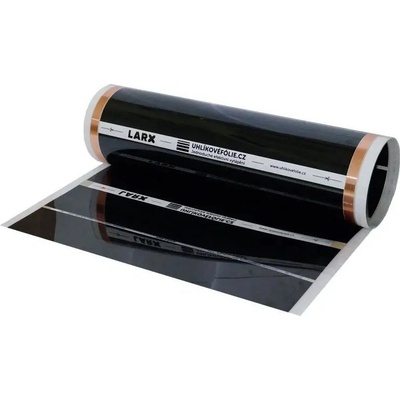 LARX uhlíková fólie, 180 W/m2, šířka 0,5 m, Cena za 1m běžný – Zboží Živě