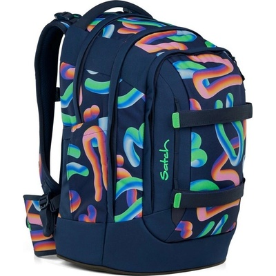 Ergobag Školský batoh pre 2. stupeň Satch Crazy Twist