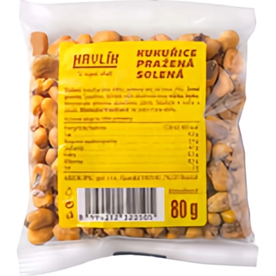 Havlík Kukuřice pražená solená 80 g
