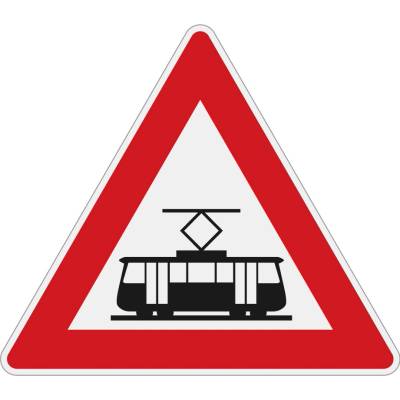 Dopravní značka A25 Tramvaj