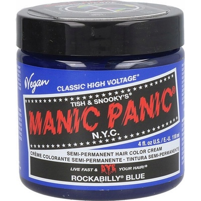 Manic Panic Rockabilly Blue Semi-Permanentní barva na vlasy 118 ml