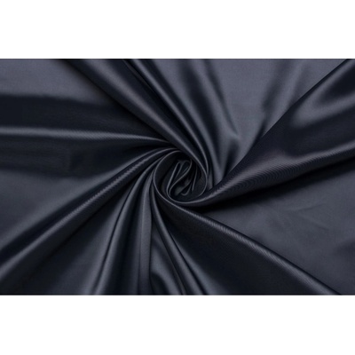 Podšívka polyester elastická - Tmavě modrá