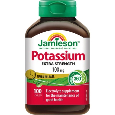 Jamieson Draslík 100 mg s postupným uvoľňovaním 100 tabliet