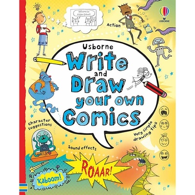 Usborne Publishing Ltd Write and Draw Your Own Comics