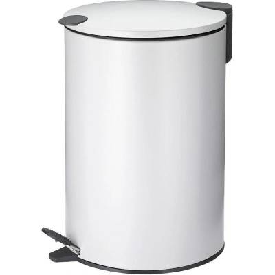 Kela Кош за отпадъци с педал KELA Mats 12л, бял (1359)