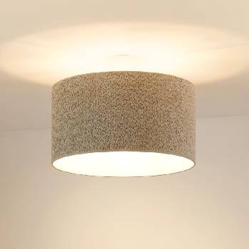 Brilagi - Пендел BOUCLE ROLLER 1xE27/15W/230V Ø 45 см сив (BG1207)