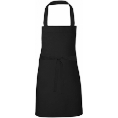 Link Kitchen Wear Dětská bavlněná zástěra na grilování Černá X1009