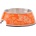 Rogz Orange Doodle Medium/ Large - Метална купа за храна и вода за кучета, 700 мл
