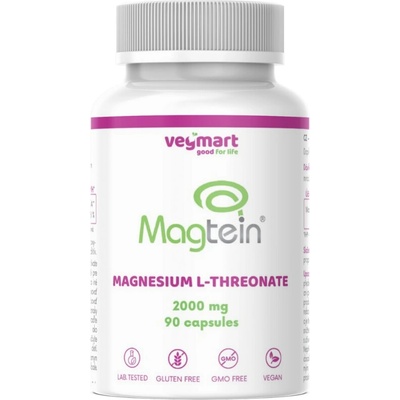 Vegmart MagTein Magnézium Treonát 666 mg 90 kapsúl