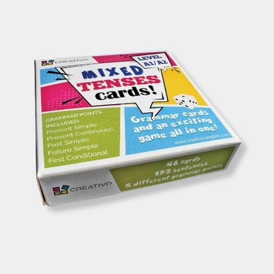 Creativo - Mixed Tenses Cards! (level A1/A2)