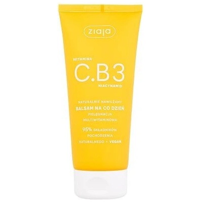 Ziaja Vitamin C.B3 Niacinamide Moisturizing Body Balm 200 ml hydratační tělový balzám pro ženy