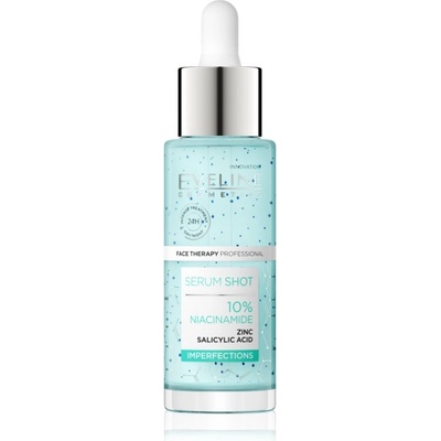 Eveline Cosmetics Serum Shot 10% Niacinamide серум за лице за мазна и проблемна кожа 30ml