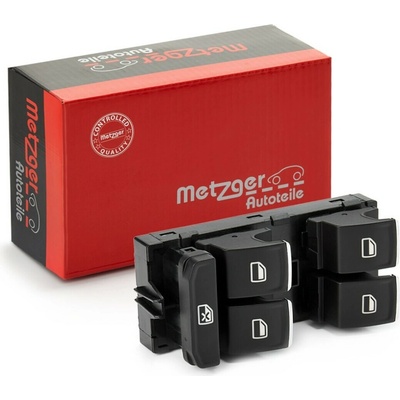 Spínač, zvedací zařízení oken METZGER AUTOTEILE 0916992