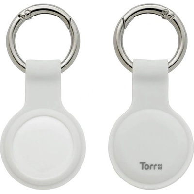 Torrii Силиконов ключодържател за Apple AirTag - Torrii AirTag BonJelly Silicone Keyring (бял) (AT-BON-02)