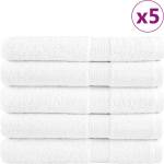 vidaXL Премиум кърпи SOLUND 25 бр бели 100x200 см 600 gsm (137143)